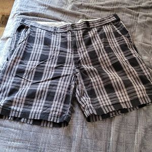 Mens plaid shorts